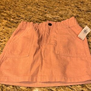Corduroy Light Pink Skirt